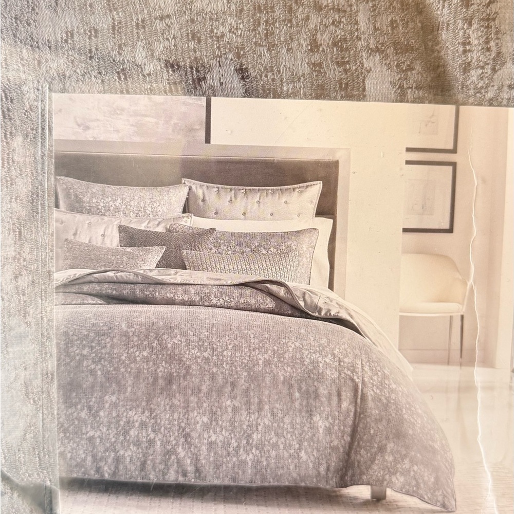Hotel Collection Gray Comforter Set - Picture 2 of 7